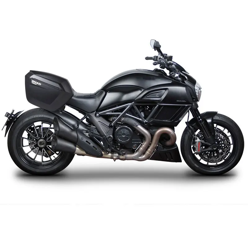 Боковые коробки и комплект вешалки для Ducati DIAVEL 1200 2012-2017 SHAD SH23 мотоциклетный Чехол