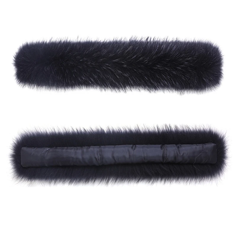 1 шт. ленты из натурального меха для воротника DIY Одежда шитье пушистая отделка