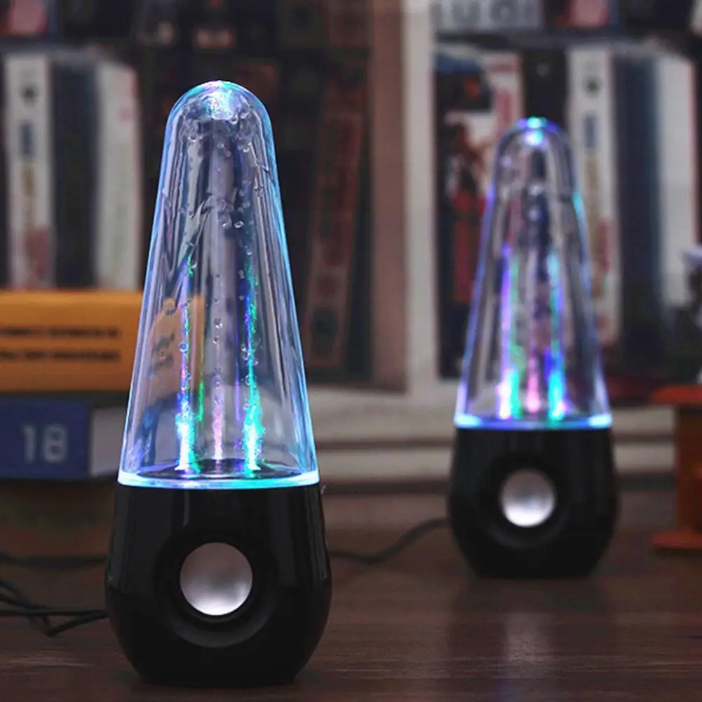 Креативная водяная Колонка Q9N0 для танцев на воде цветная подсветильник ка Bluetooth