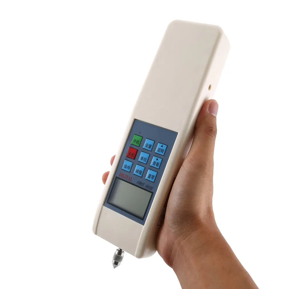 Цифровой толчок датчик силы тестер SH 500 измеритель тяги динамометр 100 V 240 давление