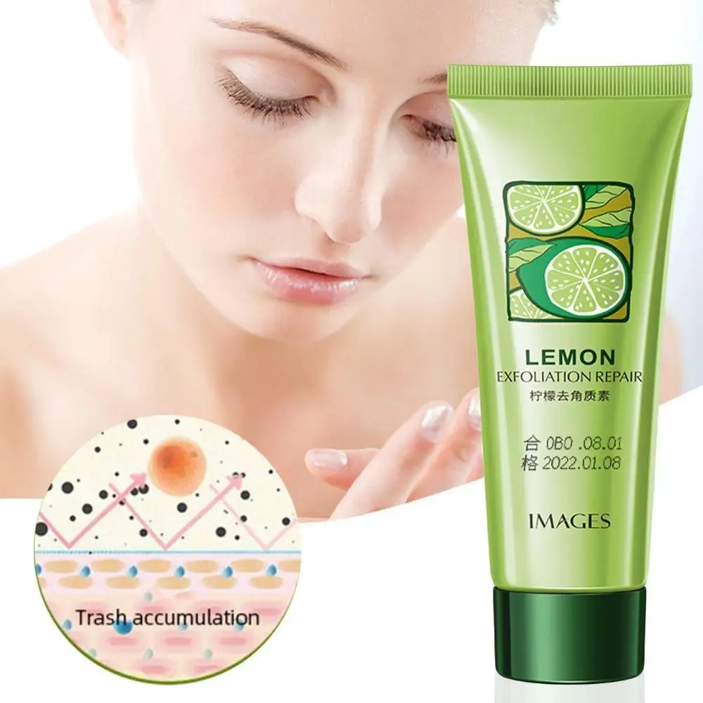 Натуральный лимон Отшелушивающий Прайм длительное удаление омертвевшей кожи