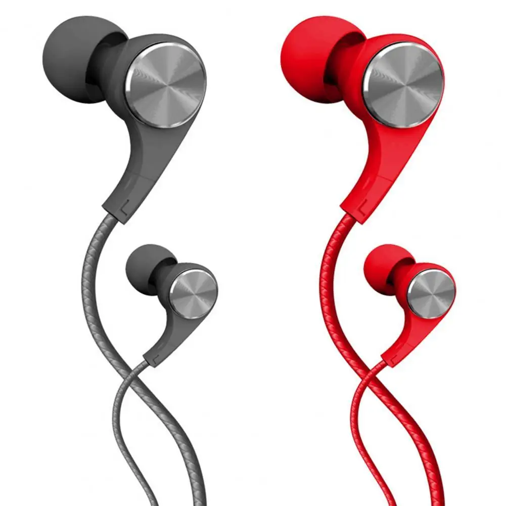 

Universal 3.5mm Bass HIFI In-ear Earphones Dual Speakers Subwoofer Stereo Sports Headet for Samsung Huawei Xiaomi