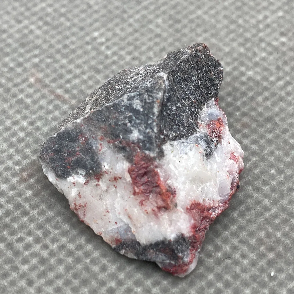 

Natural Cinnabar stone Original red Stone Healing Reiki Crystal A29#