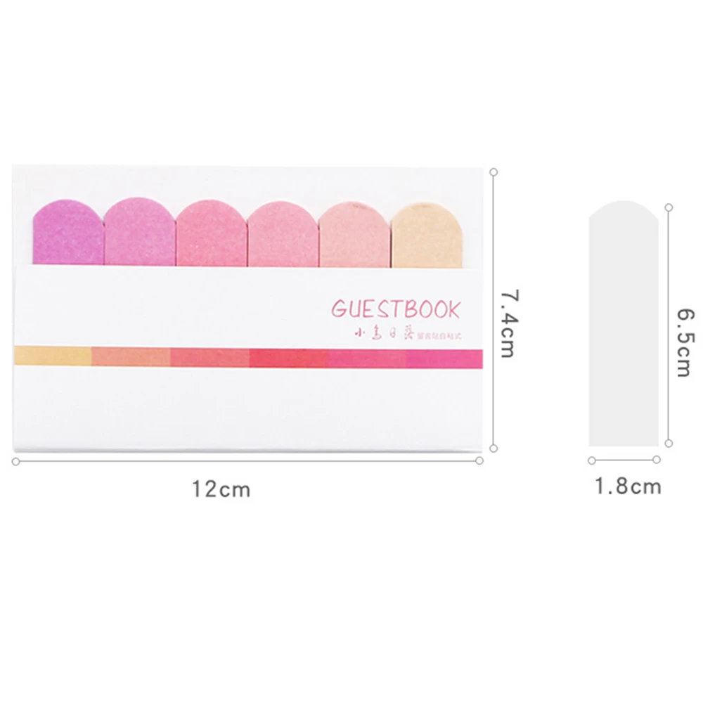 2 шт. Стикеры для заметок с градиентом|Наклейки| |