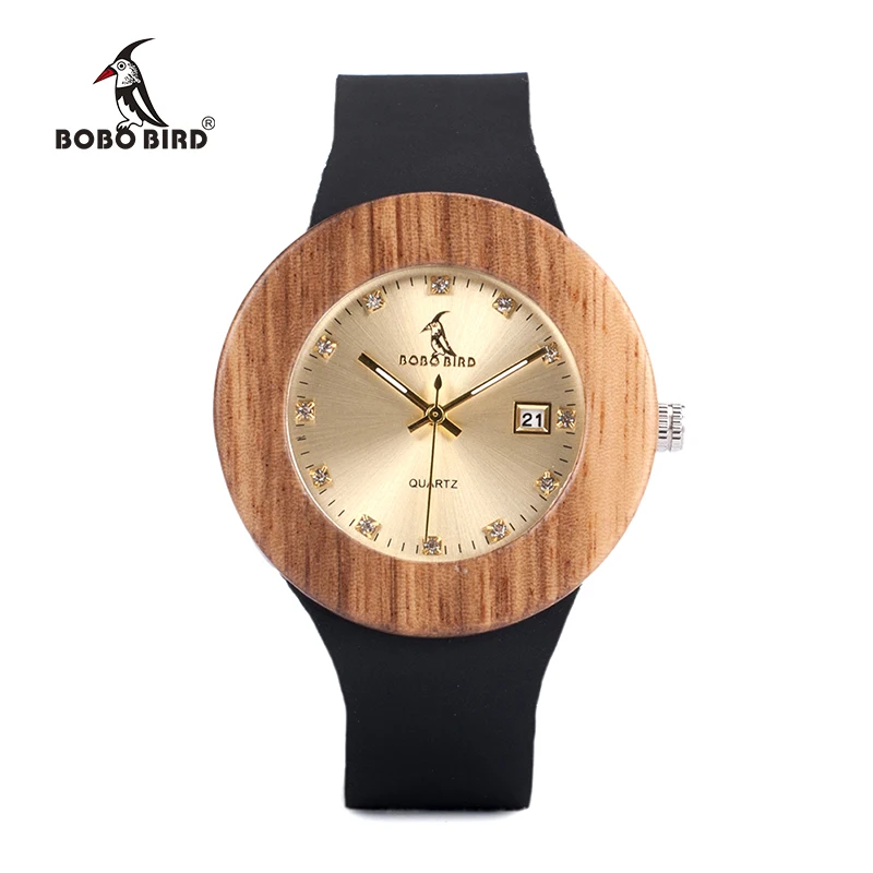 

Мужские наручные часы BOBO BIRD Wood, японские кварцевые часы Miyota Move 2035 с календарем в подарочной коробке