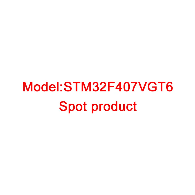 

1 шт. STM32F407VGT6 LQFP100, новый 100% оригинальная микросхема