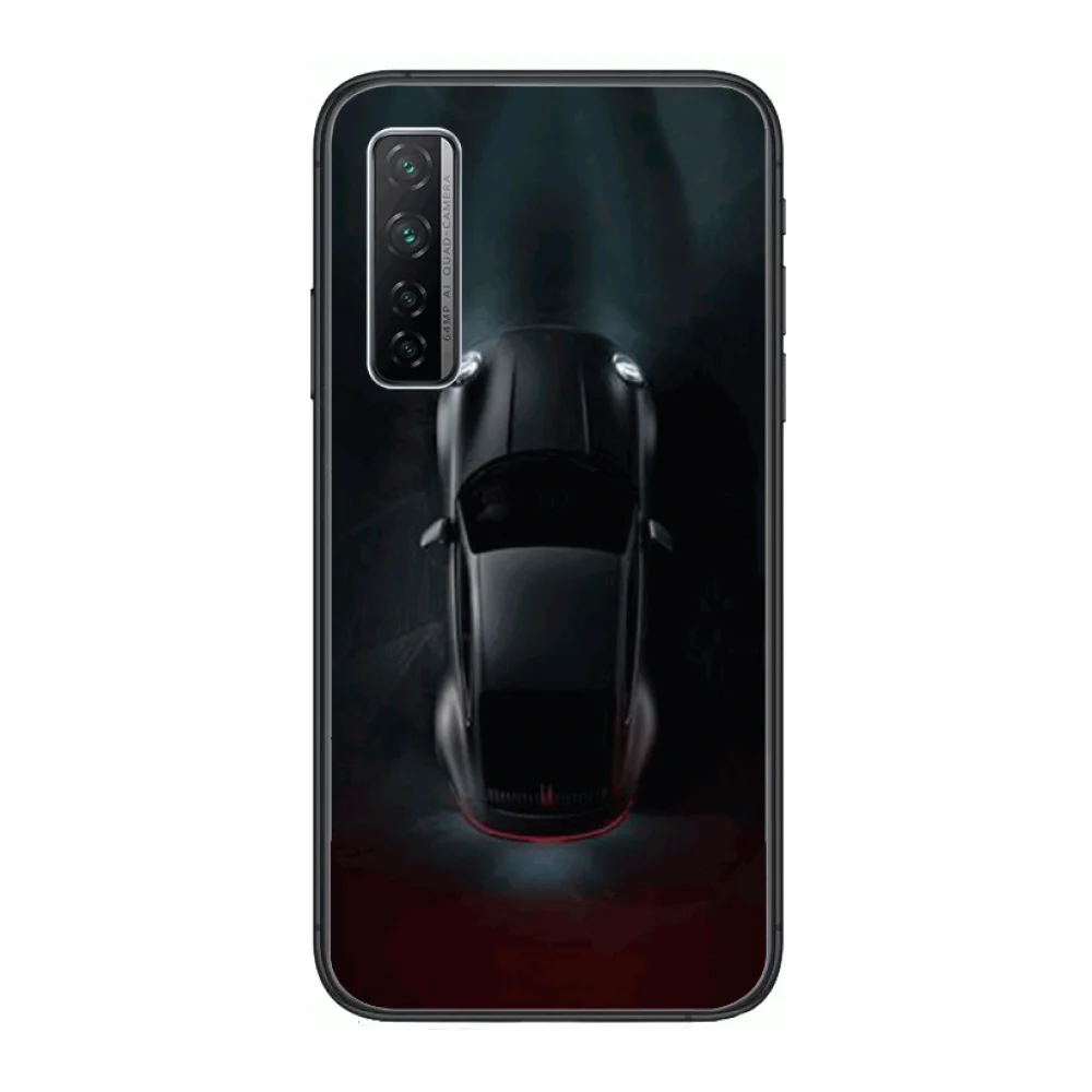 

High-end phone case custom Porsche Phone Case For Huawei Nova p10 lite 7 6 5 4 3 Pro i p Smart ZBlack Etui 3D Coque Paintin