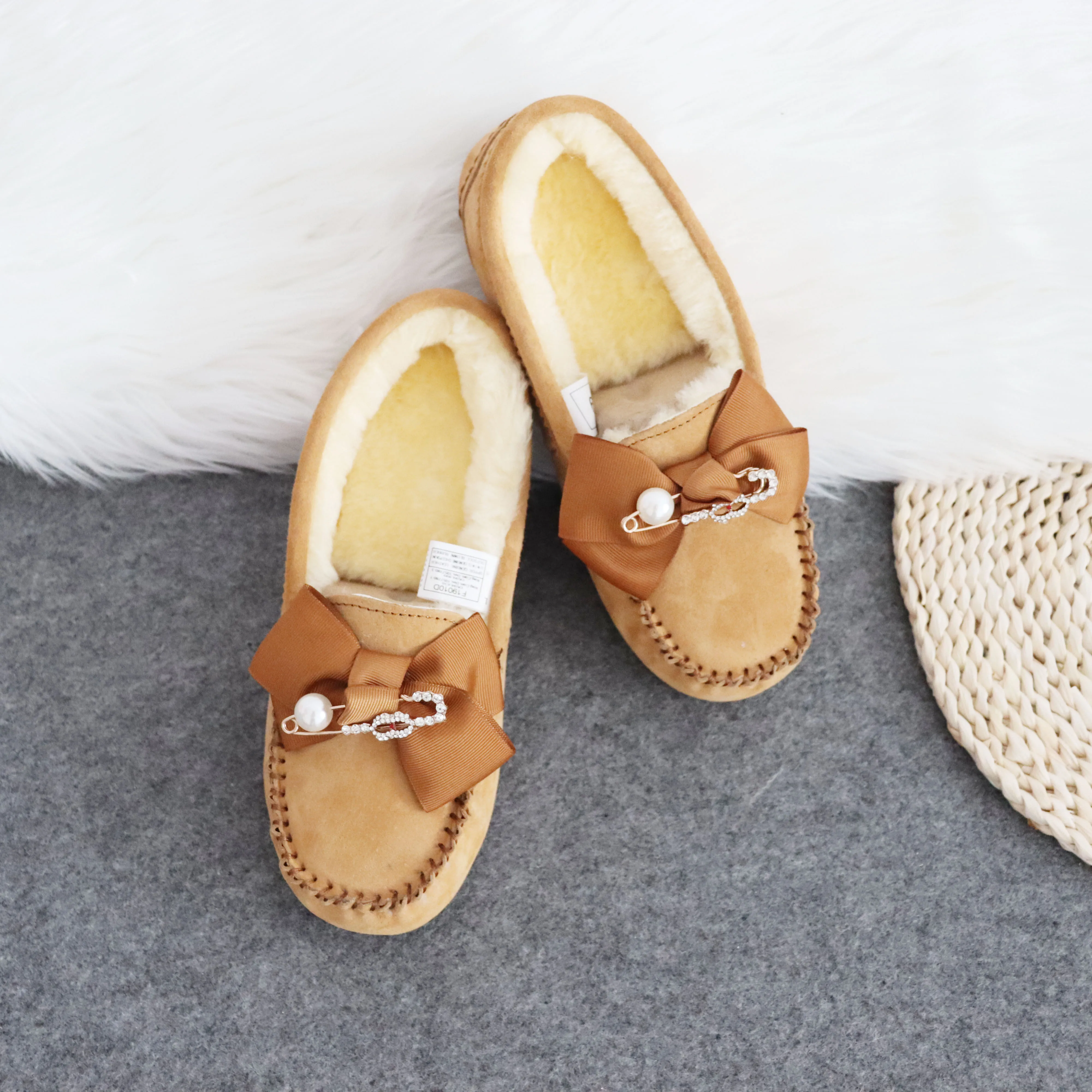 Ботинки женские зимние из натуральной кожи с шерстью | Обувь