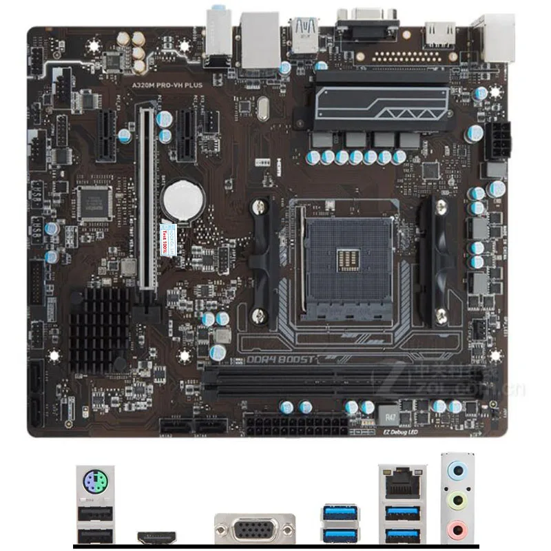 Материнская плата AM4 DDR4 A320 для ПК MSI A320M | Компьютеры и офис