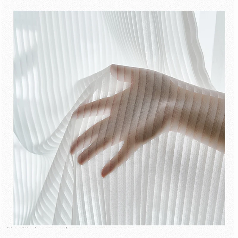 Прозрачные белые тюлевые шторы fonflora 100% полиэстер