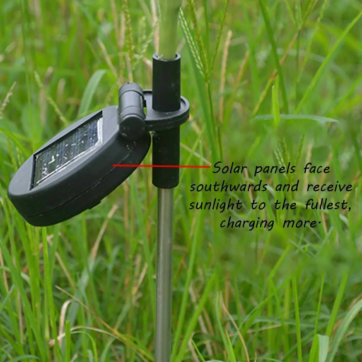 Уличный светодиодный светильник с питанием от солнечной батареи лампа для сада