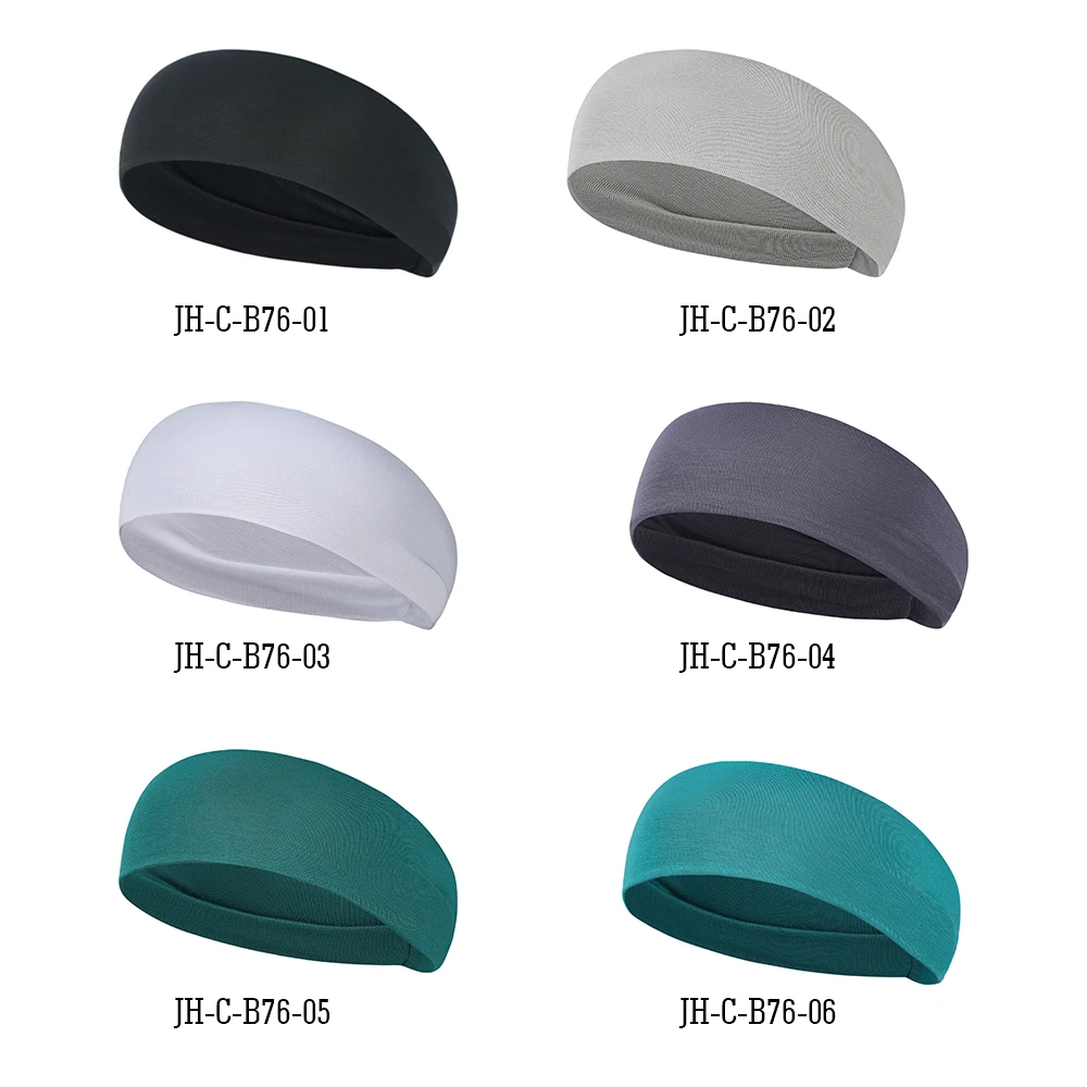 

Sweatband Headband Elastic Sports Hairbands Cycling Running Hair Head Fitness Jogging Tennis Yoga Gym Soft Headscarf Men Women