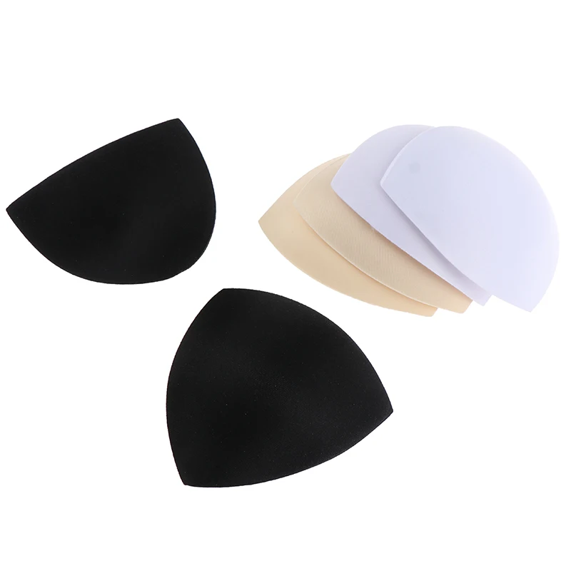 

Swimsuit Padding Inserts Women Clothes Accessories Foam Triangle Sponge Pads Chest Cups Breast Bra Bikini Inserts Chest Pad