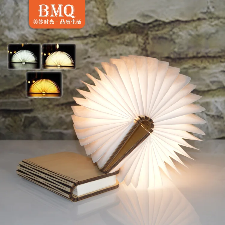 Хит продаж креативная Складная Лампа для книг USB ночник новинка электронный