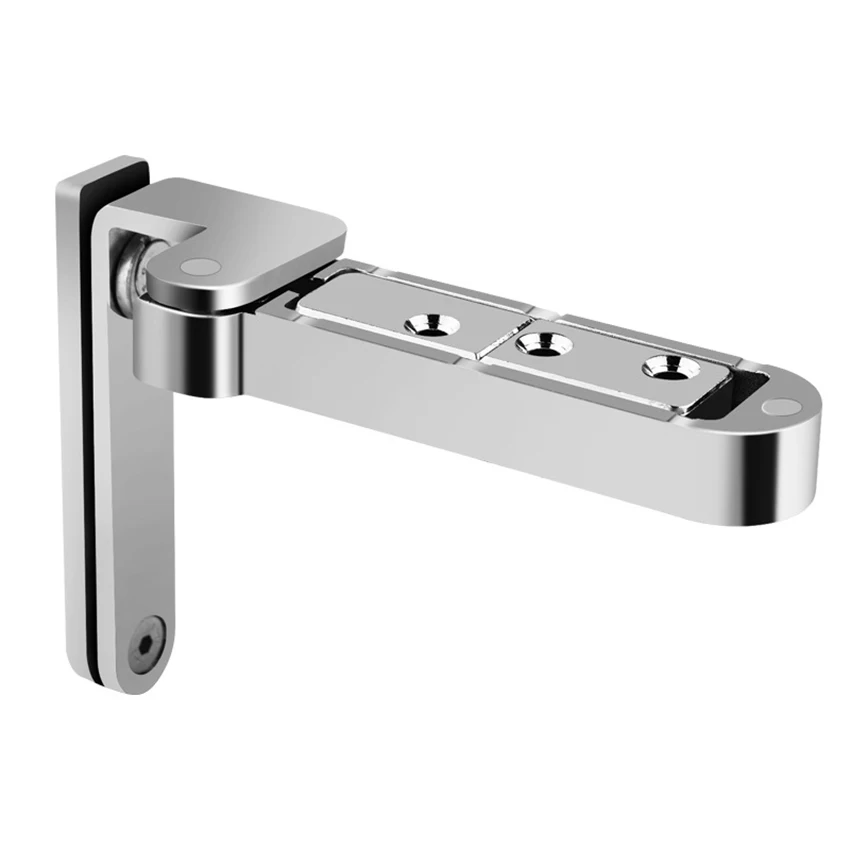 

2PCS/Set Door Pivot Hinges Heavy Duty Concealed Rotating Door Hinge for Wood Doors Zinc Alloy Adjustable Pivot Hinge System