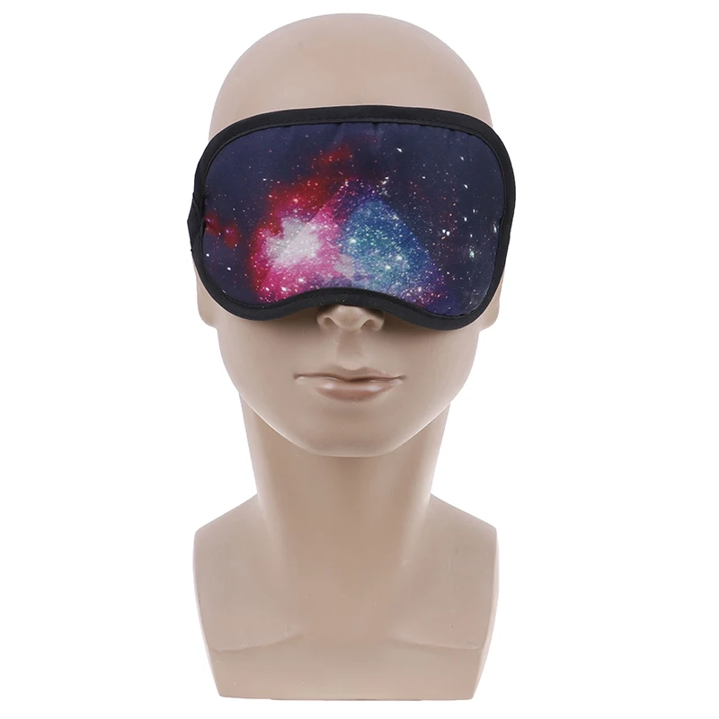 

1 Pcs Eye Mask 3D Milky Way Sleeping Eyeshade Cover Shade Eye Patch Travel Unisex