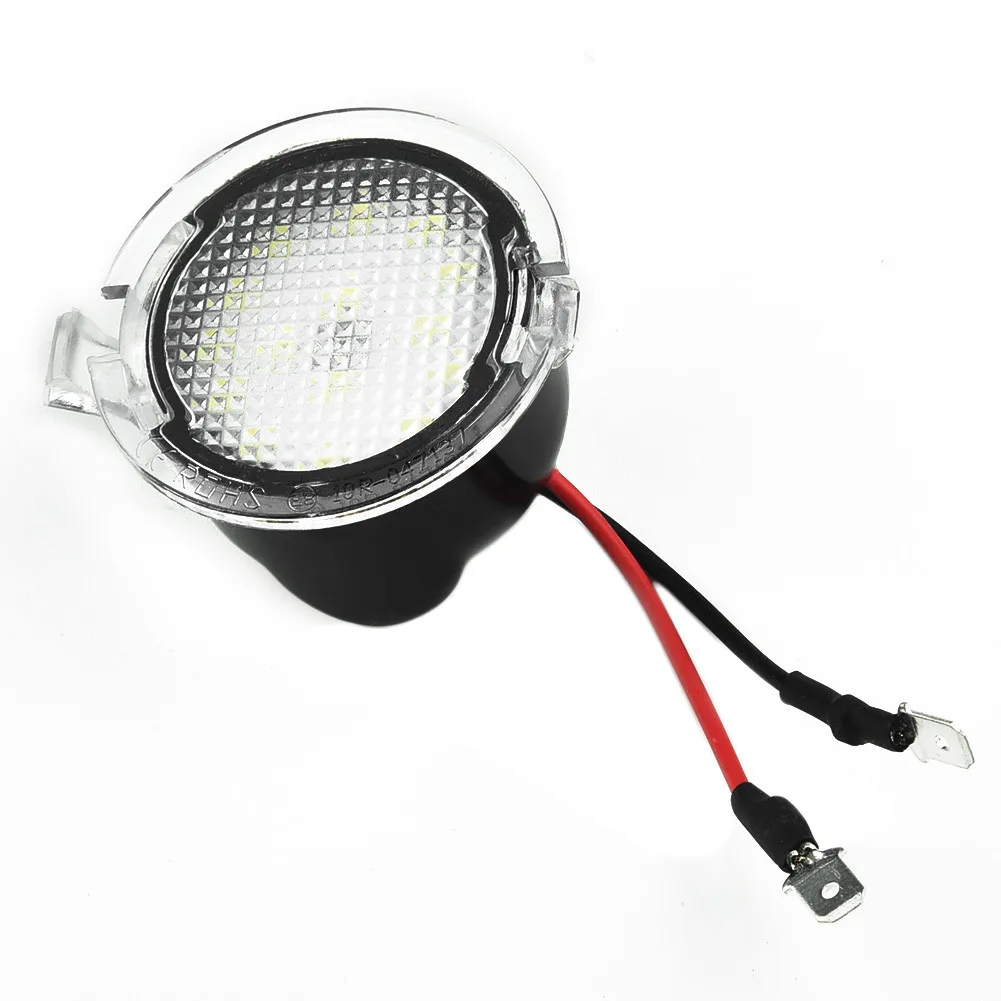 

2pcs Super Bright 15-LED Side Mirror Puddle Lights For Ford Series Universal White Under Side Mirror Lamp