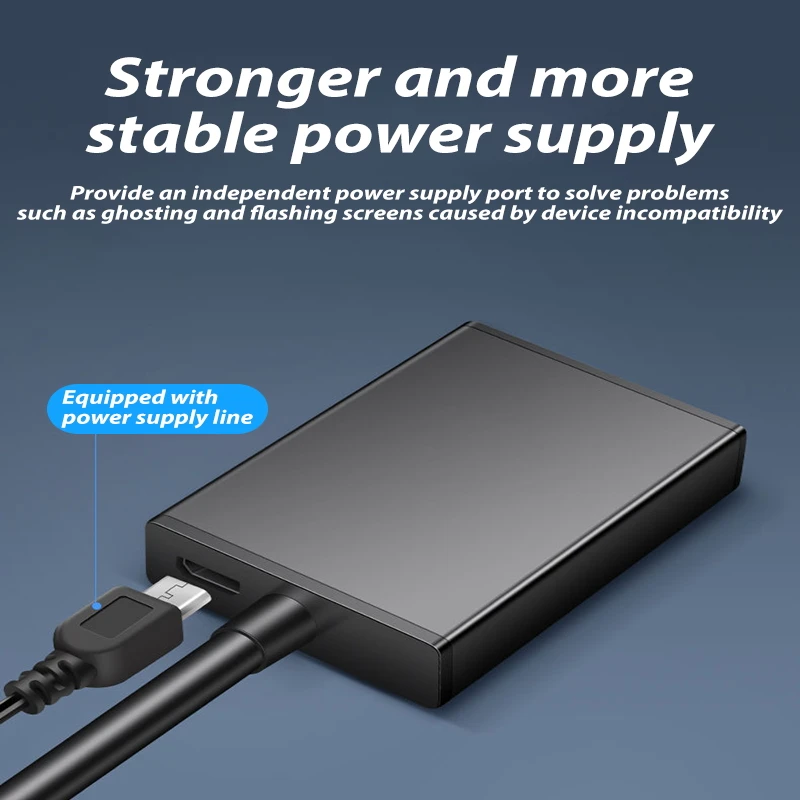 Преобразователь VGA в HDMI 1080P адаптер цифрового сигнала аналоговый с позолоченным