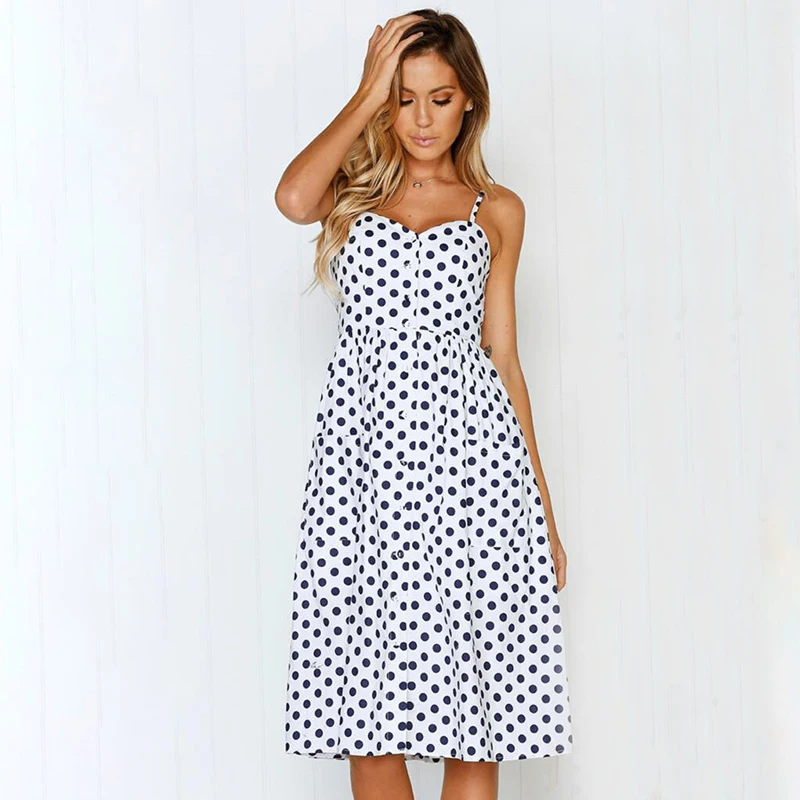 Женское летнее платье Пляжное Платье в полоску с цветочным принтом и карманами