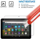 Защитный экран для планшета из закаленного стекла для Amazon Fire HD 8 Plus 10th Gen 2020, полноэкранный планшет, противоударный экран