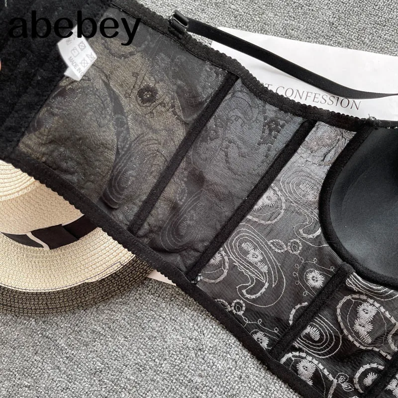 

Design Embroidery Strap Crop Tops Women V Neck Sleeveless Backless Slim Party Y2K Top Summer Sexy Slim Corset Camisole