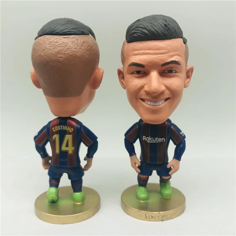 Soccerwe 2.55" Height 14# Soccer Dolls Coutinho Figures 2021 doll stroller