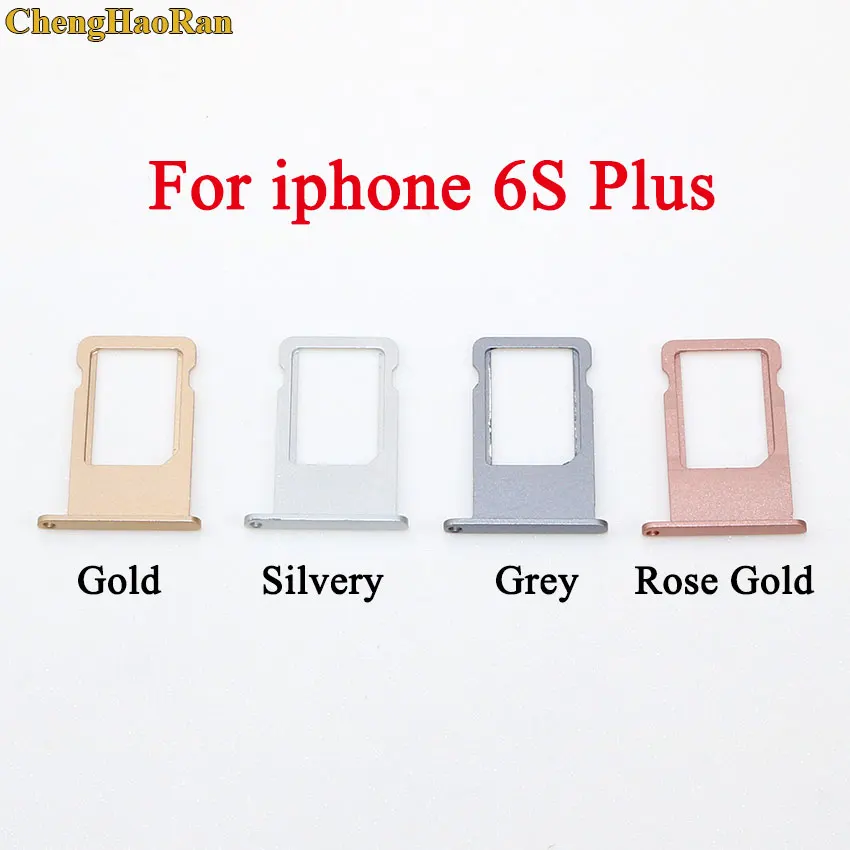 ChengHaoRan 1 шт. держатель SIM-карты лоток Слот запасная часть адаптер гнездо для iphone 6 6G