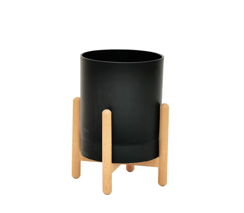 

Подставка для цветов из цельной древесины, креативный минималистичный пол, гостиная, балкон, комнатная деревянная Цветочная Полка Стеллаж ...