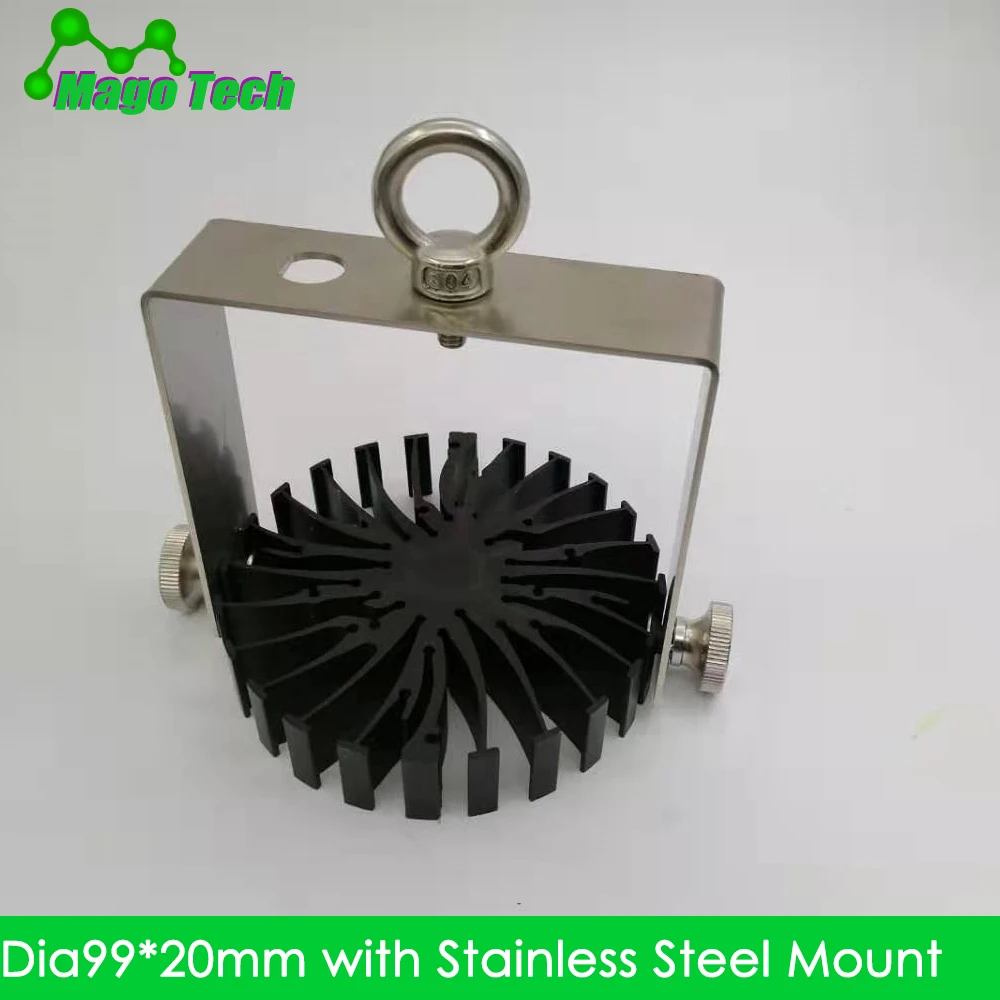 Модульный светодиодный охладитель звездного типа диаметром 99*20 мм с креплением