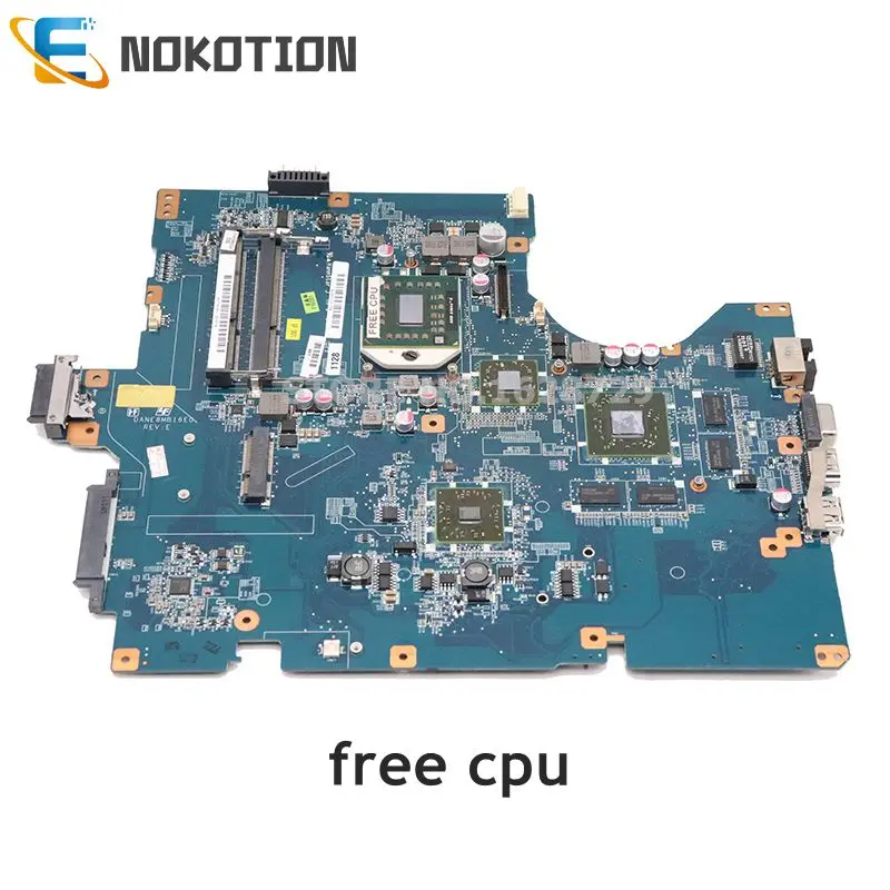 Материнская плата NOKOTION DANE8MB16E0 A1784746A для SONY Vaio VPC-EF VPCEF34 VPCEF34FDBI Гнездо S1 DDR3 HD5650 GPU |
