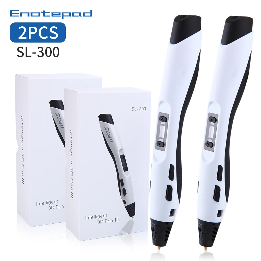 Enotepad SL-300 3D Ручка для печати 2 шт./компл. Быстрая доставка ручек с зарубежного