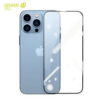 wsken full cover screen protector for iphone 13 pro max hd tempered glass for iphone 13 pro 13 mini protective film slim edge 13