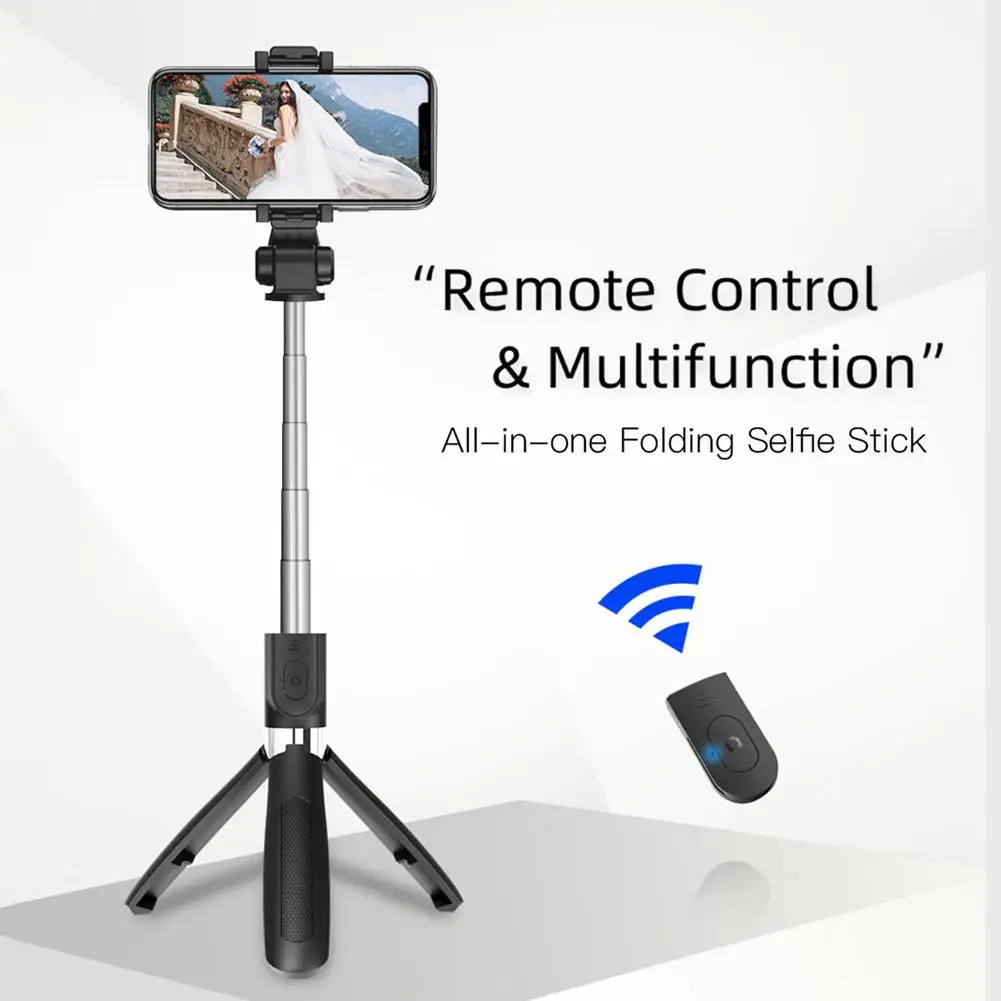 Bluetooth селфи палка со штативом Палка для смартфона Iphone Samsung Huawei Экшн