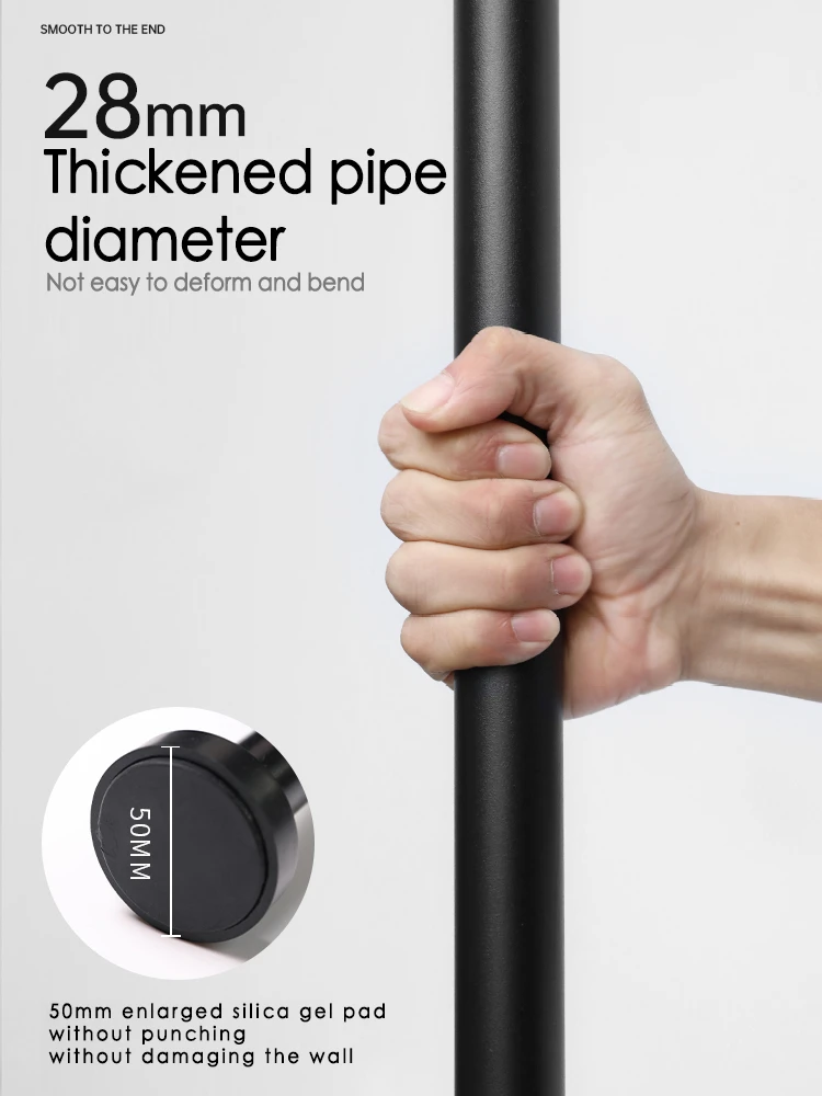 not inaviation aluminum bathroom shower curtain tension pole clothes bar retractable rod home curtains rail 77 120cm 97 160cm free global shipping