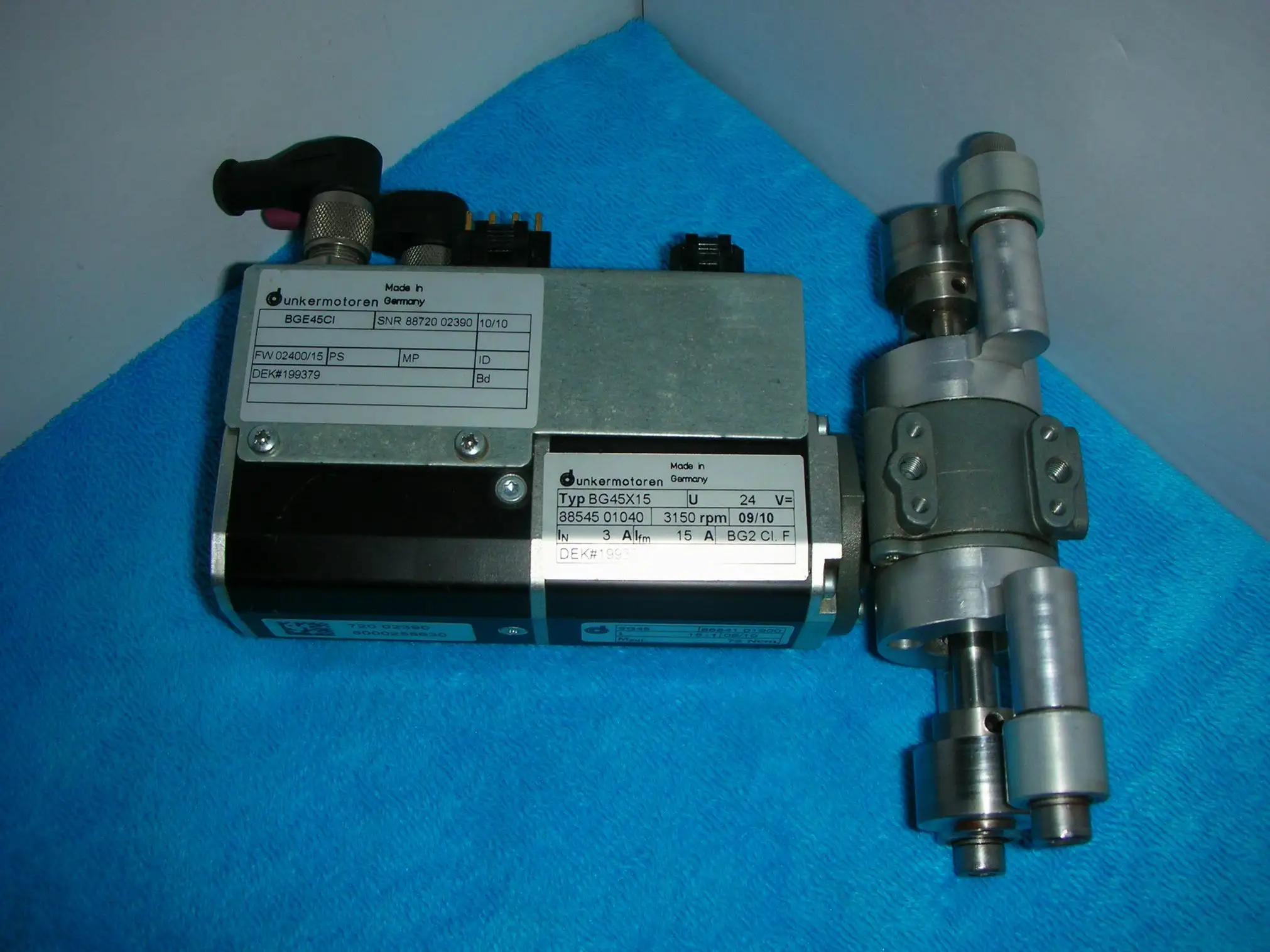 

Использованные Unkermotoren BGE45CI/BG45X15/SG45, 1 шт.