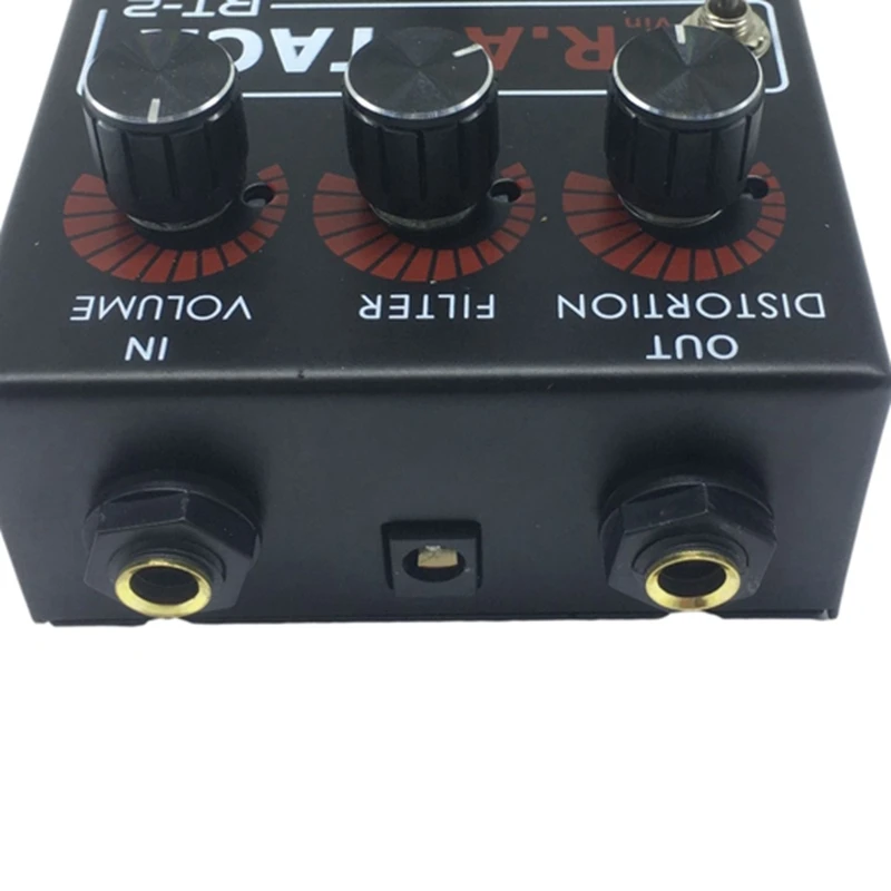 

3 Gears Turbo/Vintage /Dirty RAT Tone Timbre Distortion Effector 9V-12V Electric Guitar Piece LM308N