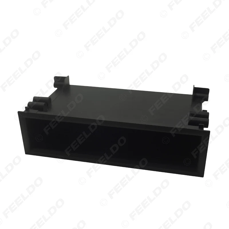 FEELDO 1DIN Car Stereo Radio Refitting Dashboard Installation Mounting Trim Fascia Storage Box Spacer For Toyota #HQ1531 | Автомобили и