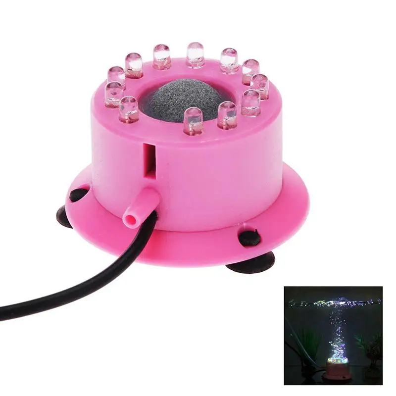 Популярный цветной аквариум подводный воздушный пузырь светодиодный светильник