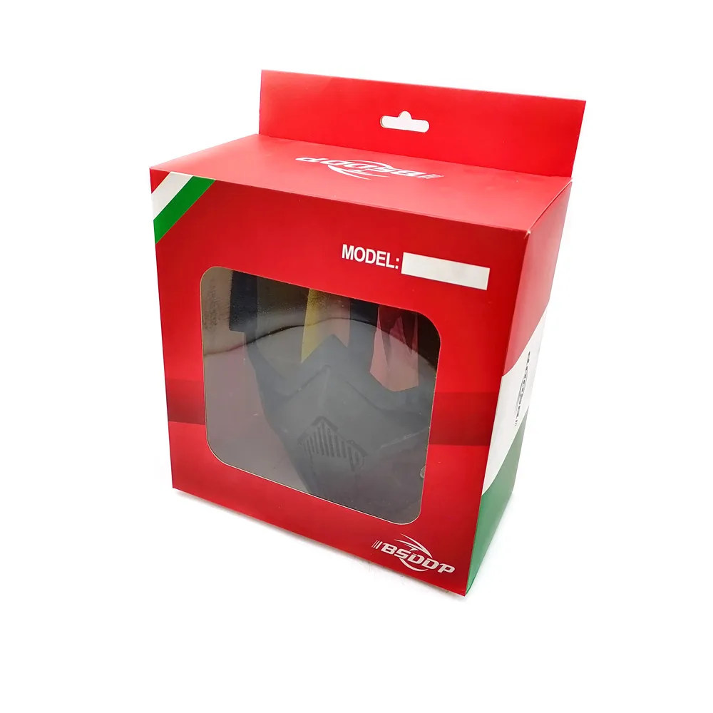 Модульная маска со съемными очками и фильтром для рта идеально подходит