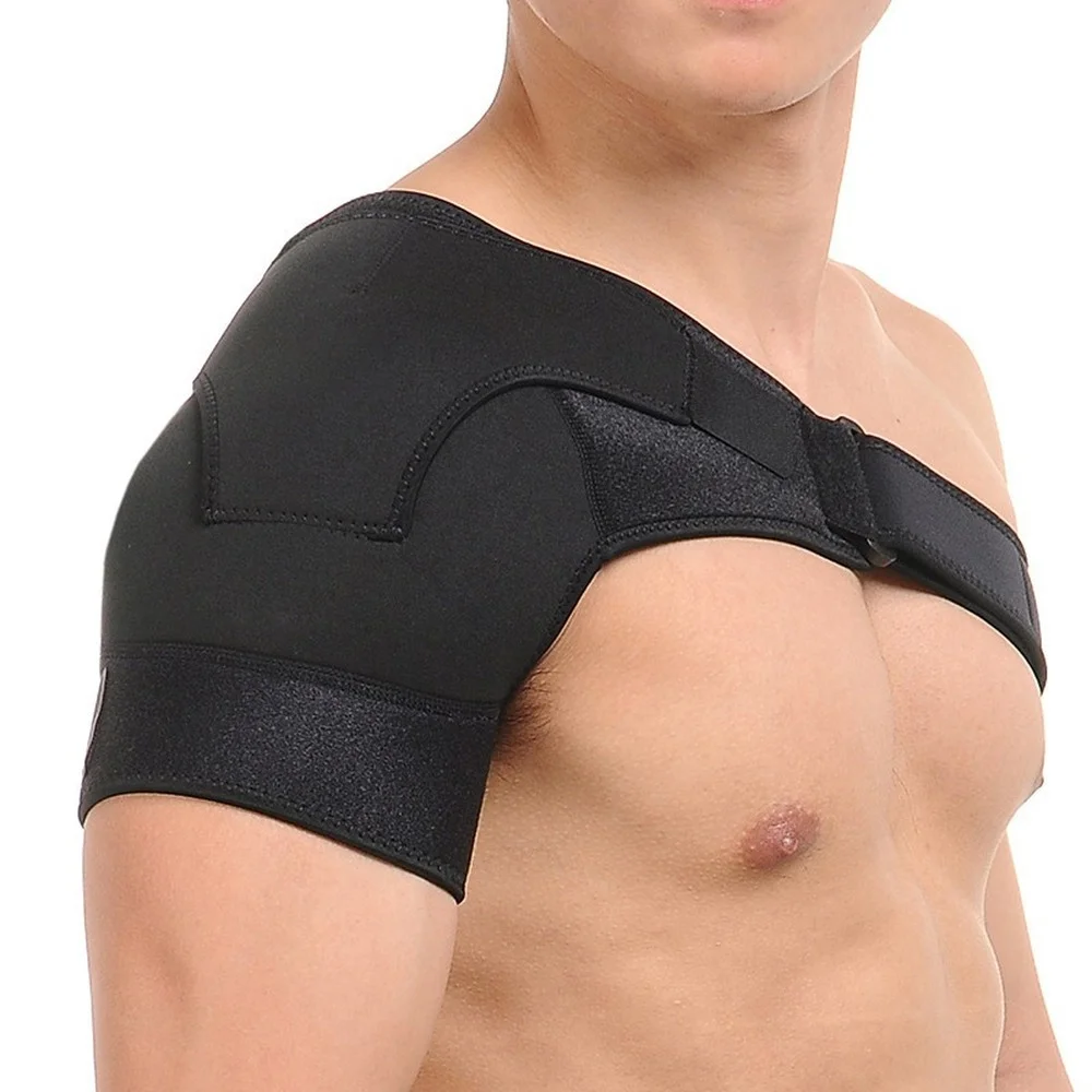 

Shoulder Brace with Pressure Pad Neoprene Shoulder Support Shoulder Pain Ice Pack Shoulder Compression Sleeve Health Care