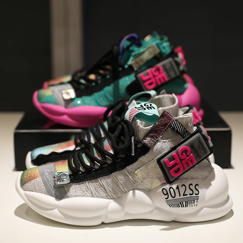 CPI/женские кроссовки Модная обувь на платформе Роскошные женские туфли Брендовая