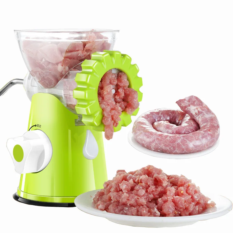 Бытовая ручная мясорубка машина для наполнения колбас многофункциональная