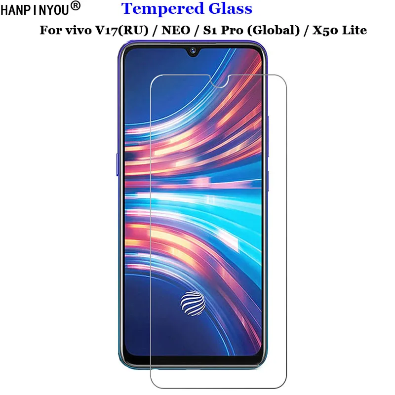 

ДЛЯ vivo V17 NeoS1 Pro (Global) Y9s Y51 X50 Lite 6,38 "закаленное стекло 9H 2.5D Premium Защитная пленка для экрана