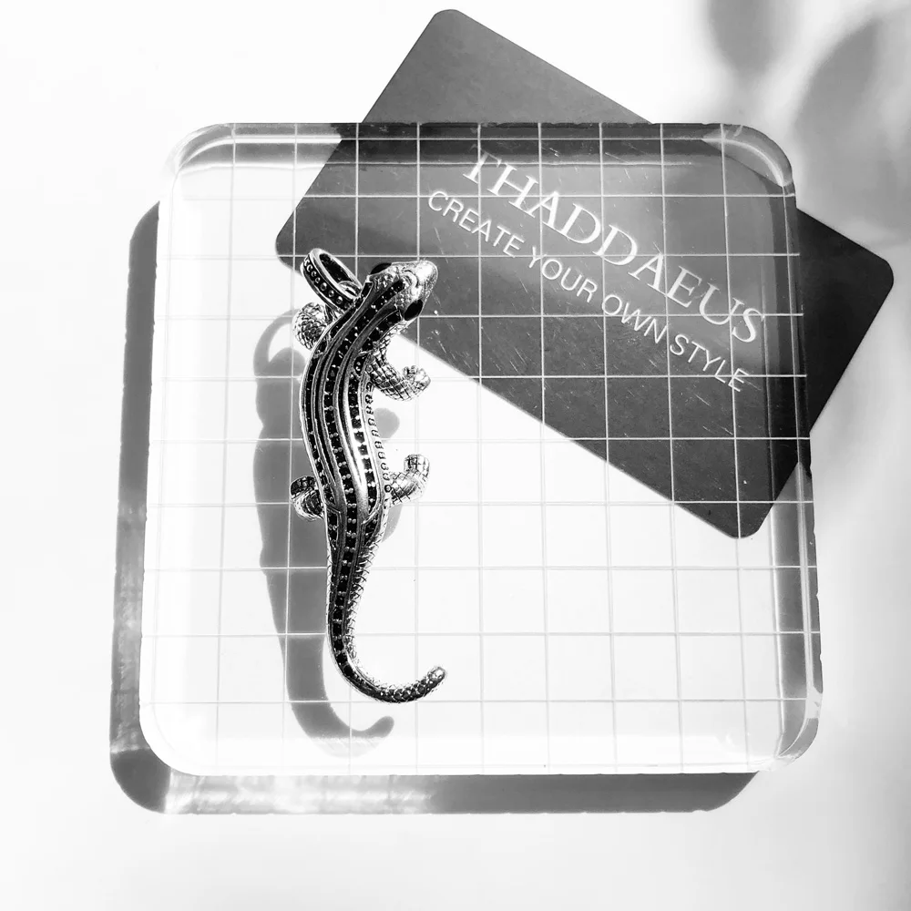 Подвеска Salamander Pave, Новая мода модное сердце 925 стерлингового серебра ювелирные изделия Томас Rebel аксессуары подарок для Ts мужчины женщины