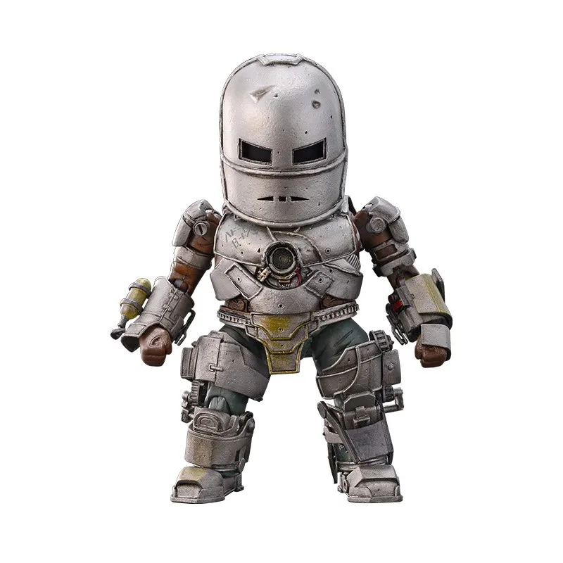 

Marvel Iron Man Chibi Obadiah Stane Mk1 Superhero Sets Pvc Anime Action Figures Doll Collectible Toy For Children Christmas Gift