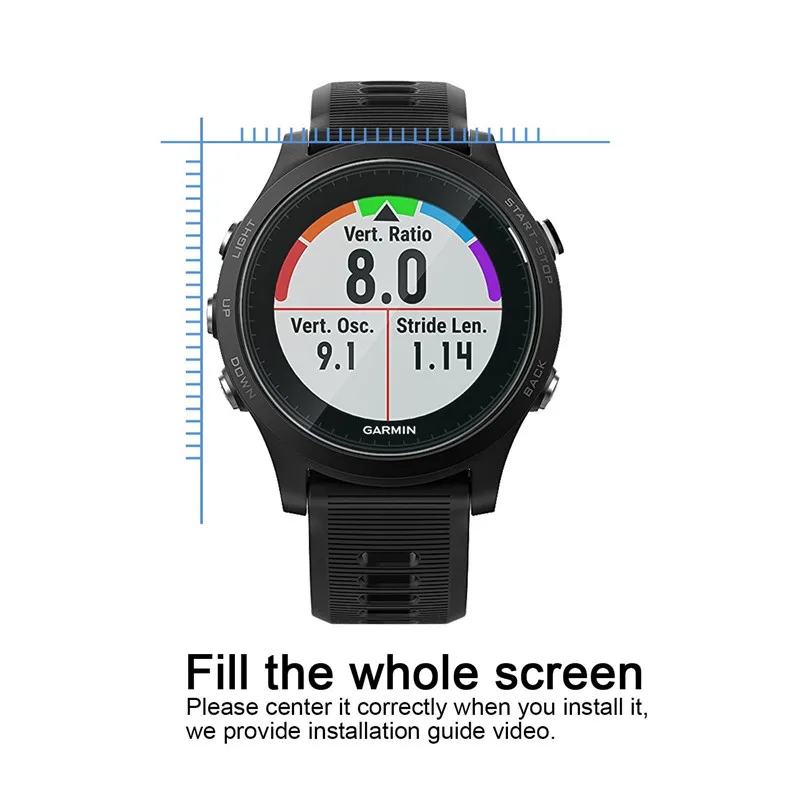 Защитная пленка для Garmin Forerunner 935 закаленное стекло 9H Премиум Защита экрана Смарт