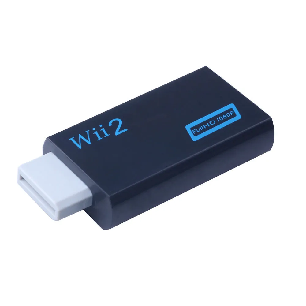 1080P для Wii-совместимый преобразователь Full HD 720P 3 5 мм аудио Wii адаптер TV PC монитор