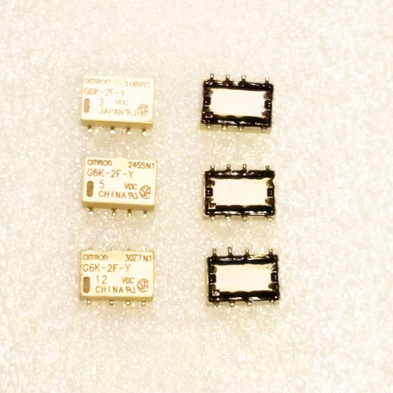 5 шт. SMD G6K-2F-Y Сигнальное реле 8PIN для Omron Реле DC 3 в 12 В 24 | Обустройство дома
