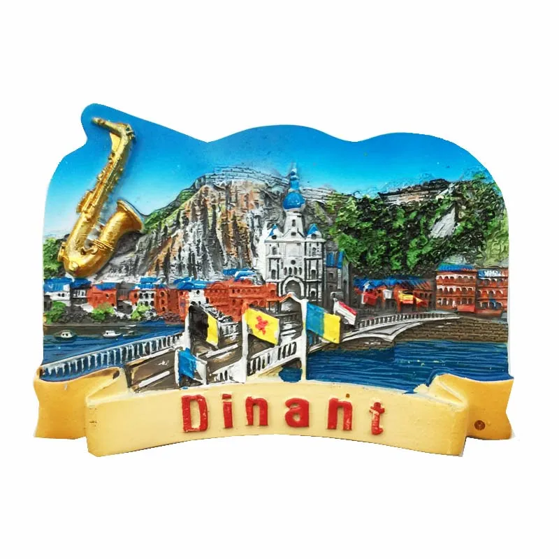 QIQIPP Dinant Бельгия родной город Sax туристические памятные декоративные поделки