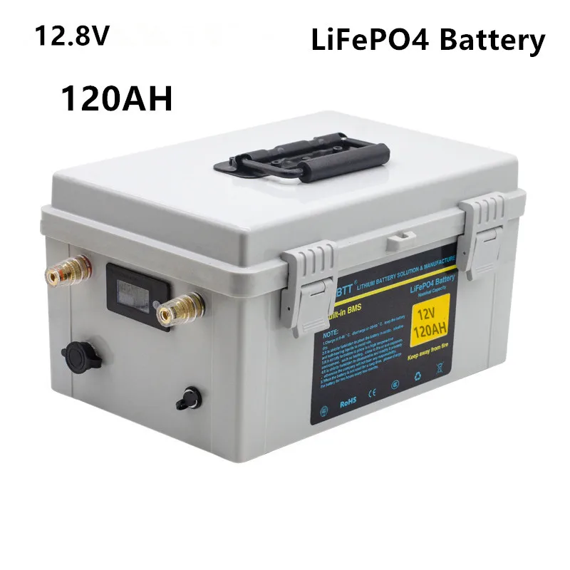 Литиевая батарея для инвертора электродвигателя и т. Д. 12 В 120 А · ч|Комплекты